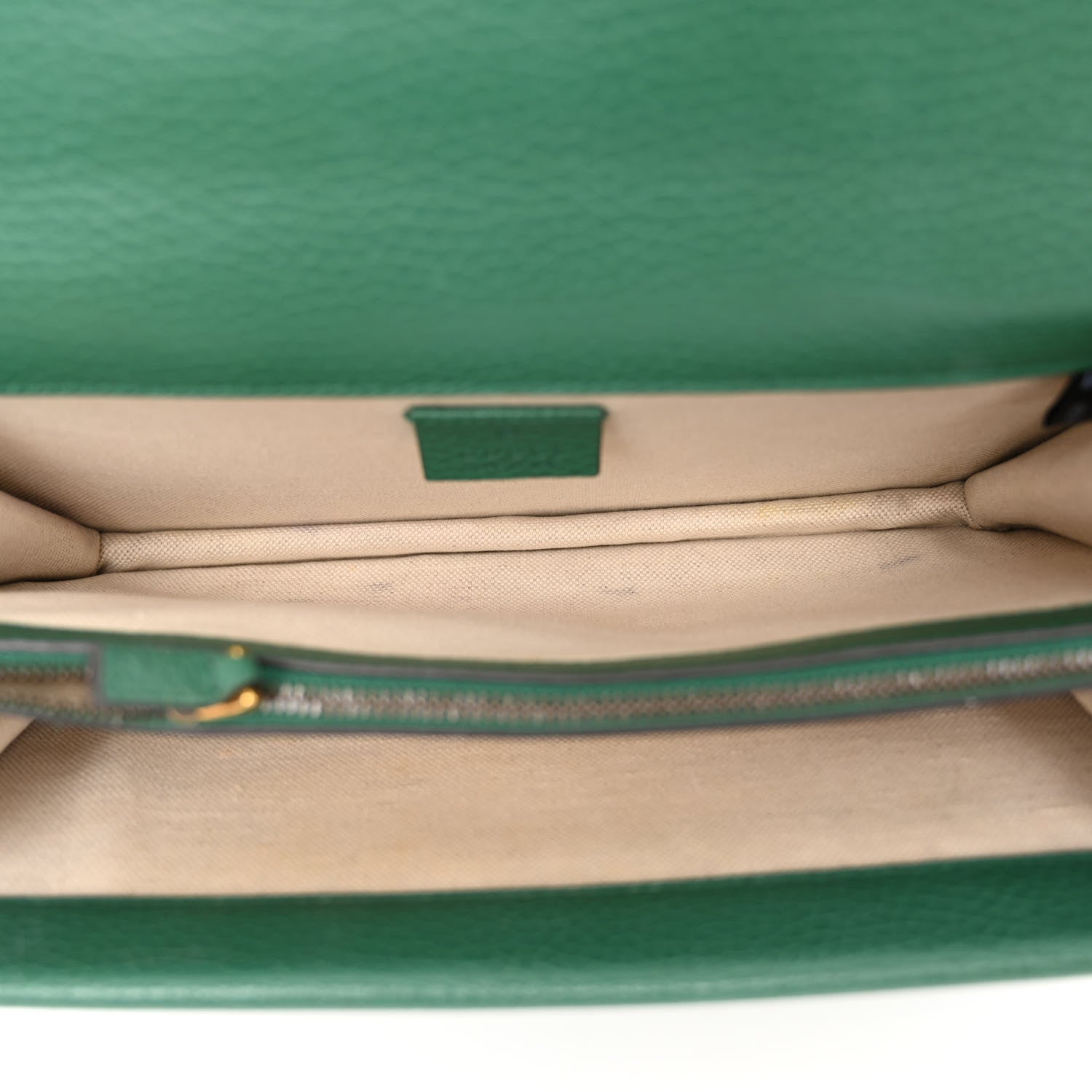 Gucci Pebbled Calfskin Small Dionysus Shoulder Bag Emerald 5 of 9