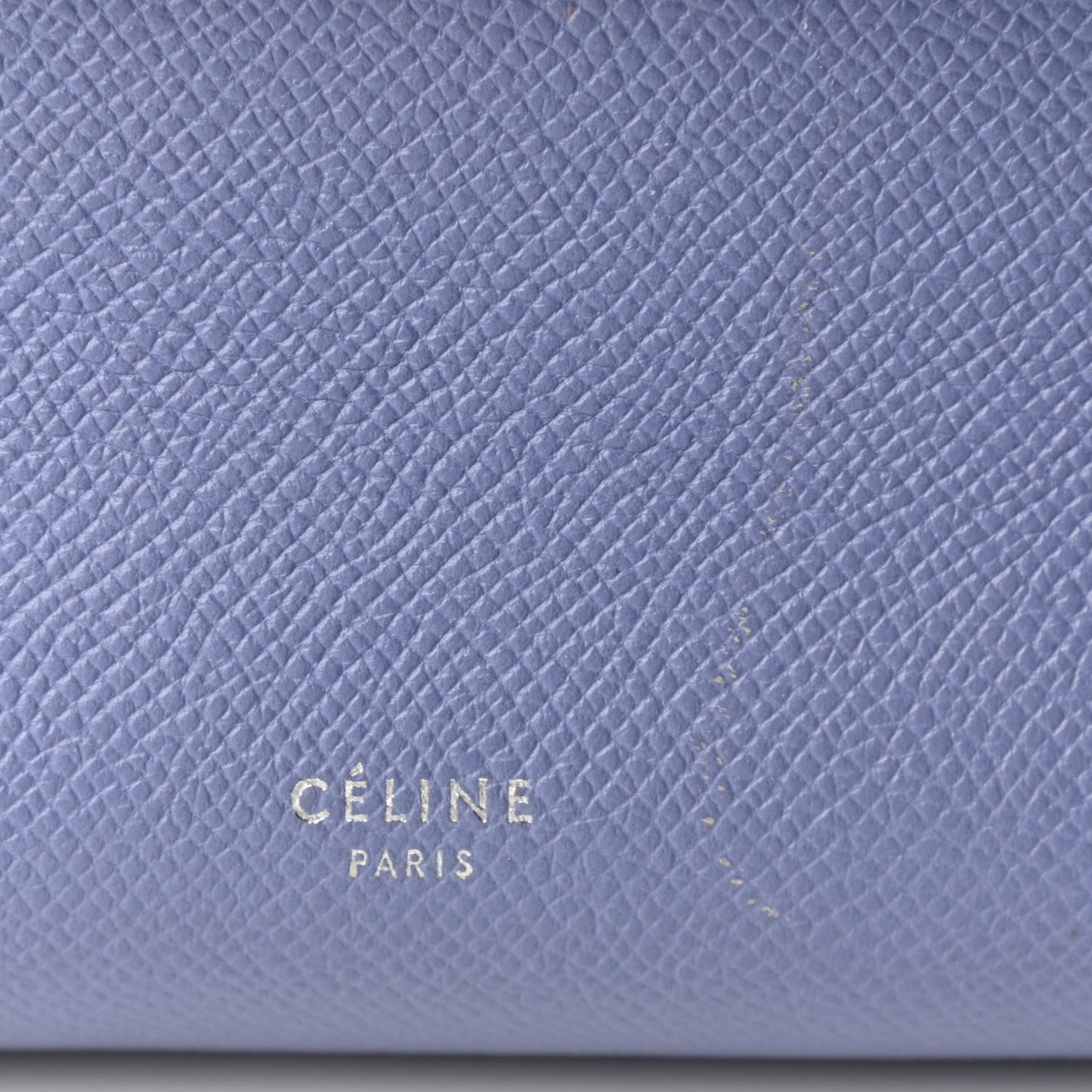 Grained Calfskin Nano Belt Bag Amethyst