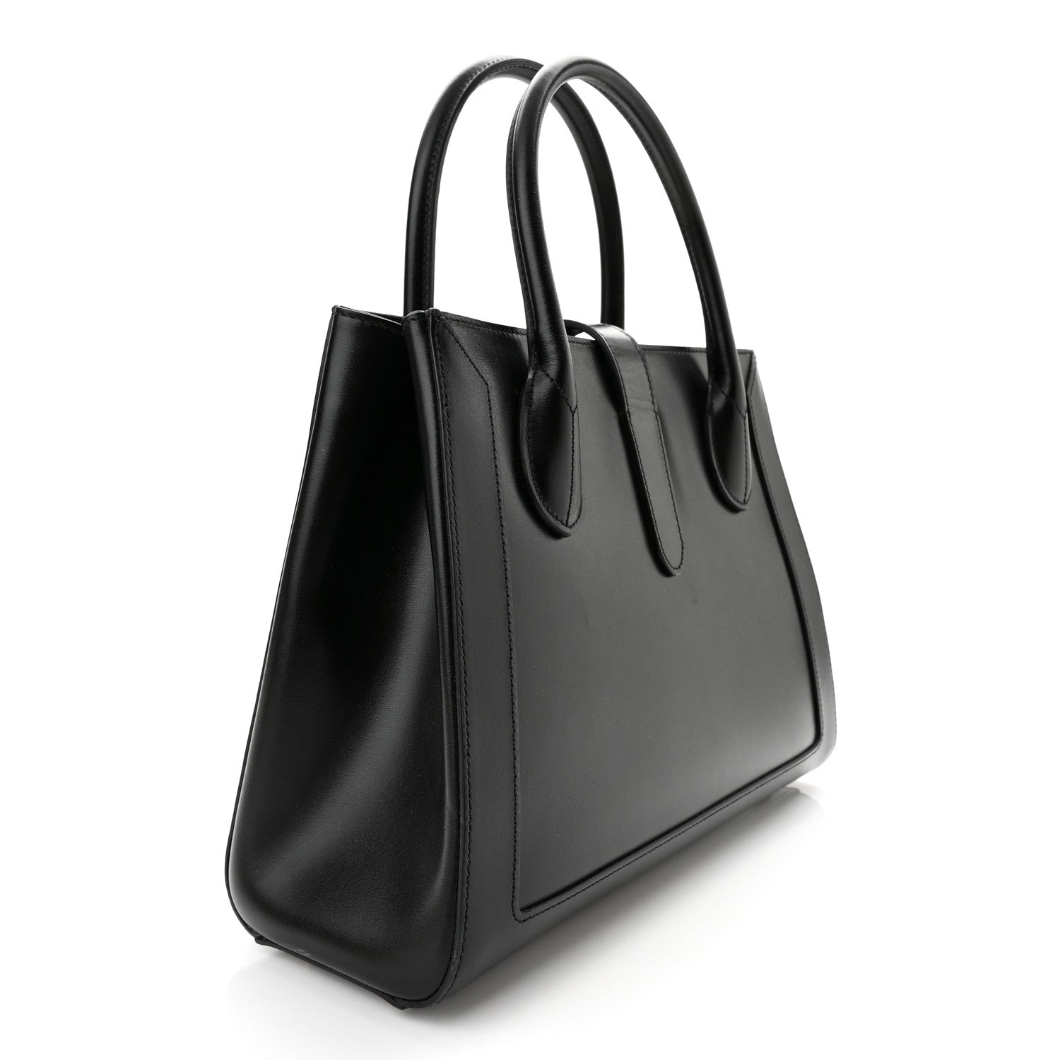 Gucci Boarded Plutone Calfskin Medium Jackie 1961 Tote Black 3 of 10