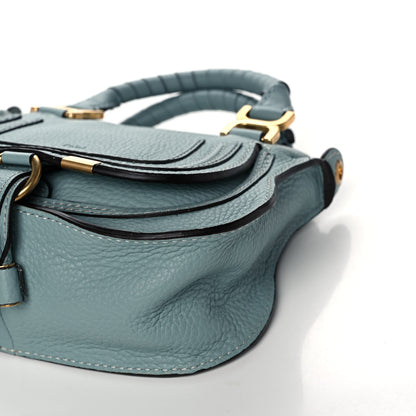 Chloe Calfskin Mini Marcie Satchel Mint Blue 12 of 17