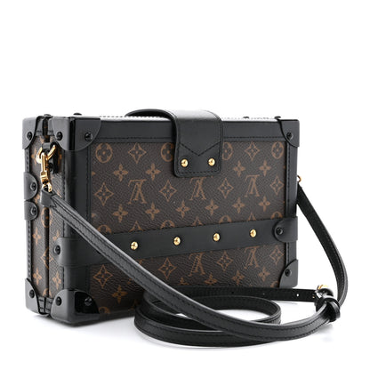 Louis Vuitton Monogram Petite Malle Black 3 of 17