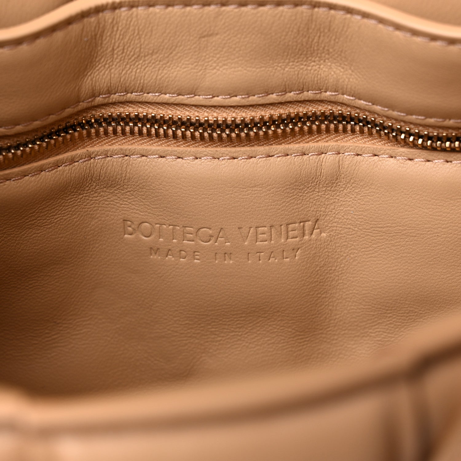 Bottega Veneta Nappa Maxi Intreccio Padded Cassette Crossbody Bag Almond 6 of 10