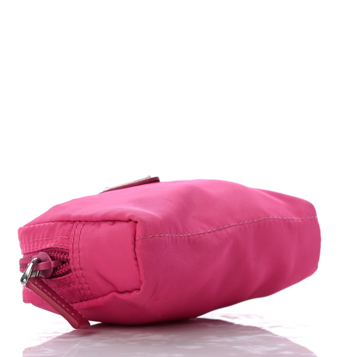 Prada Tessuto Nylon Vela Cosmetic Pouch Ibisco 4 of 5