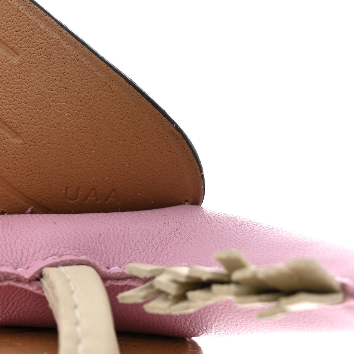 Milo Lambskin Grigri Rodeo Pegase Horse Bag Charm PM Mauve Sylvestre Craie Chai