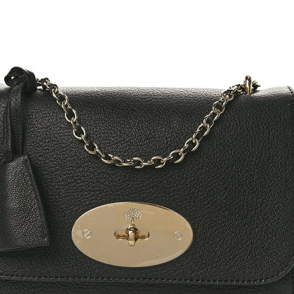 Mulberry Glossy Goatskin Small Lily Flap Black 7 of 9