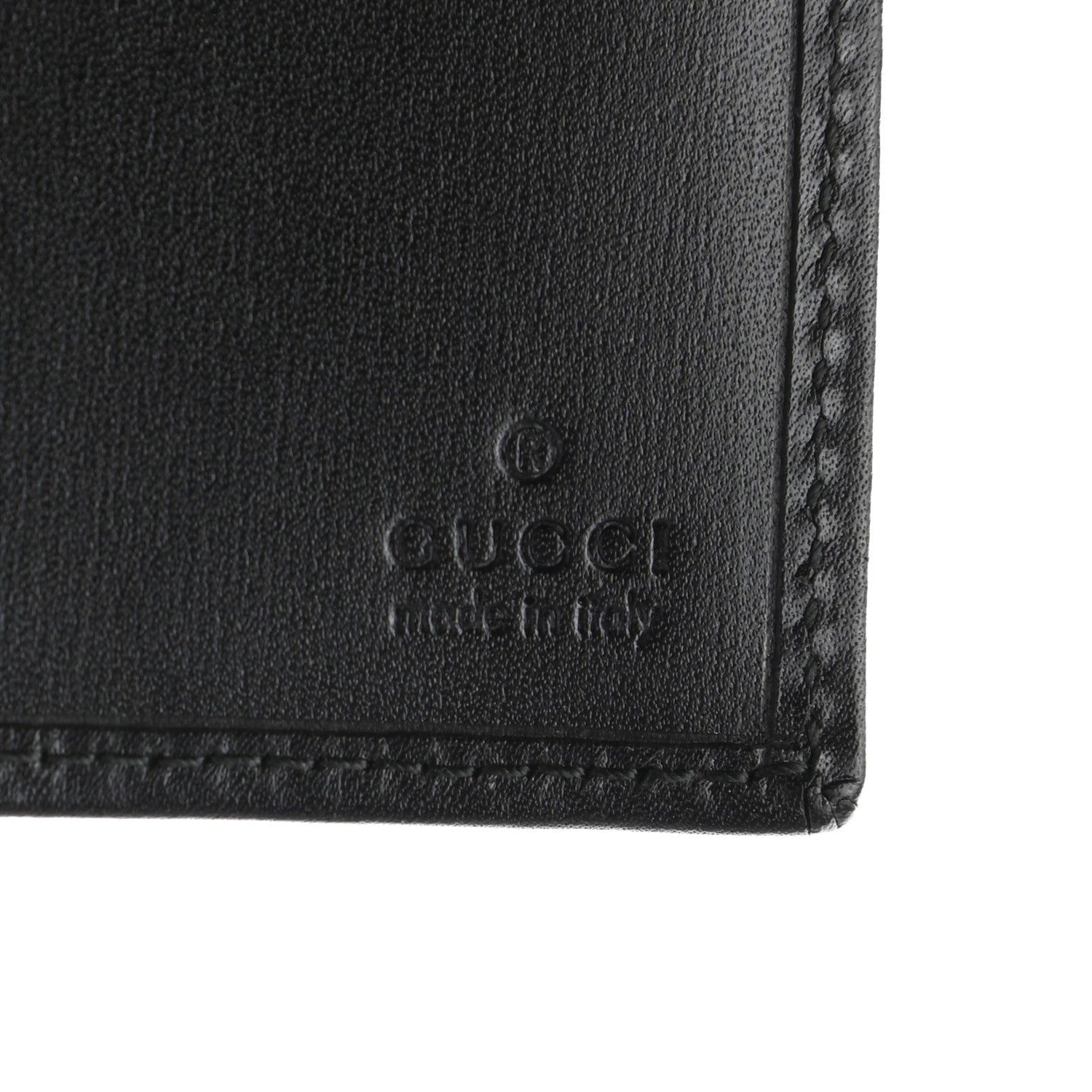 Gucci Calfskin GG Marmont Card Case Black 6 of 7