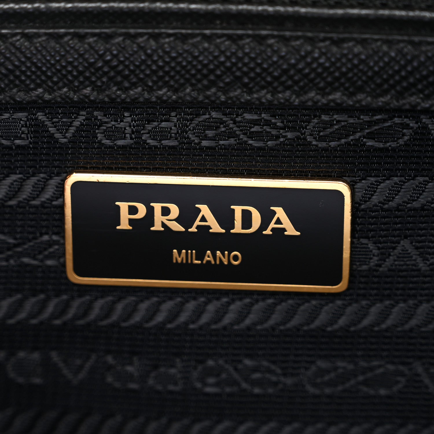 Prada Saffiano Small Galleria Double Zip Tote Black 6 of 10