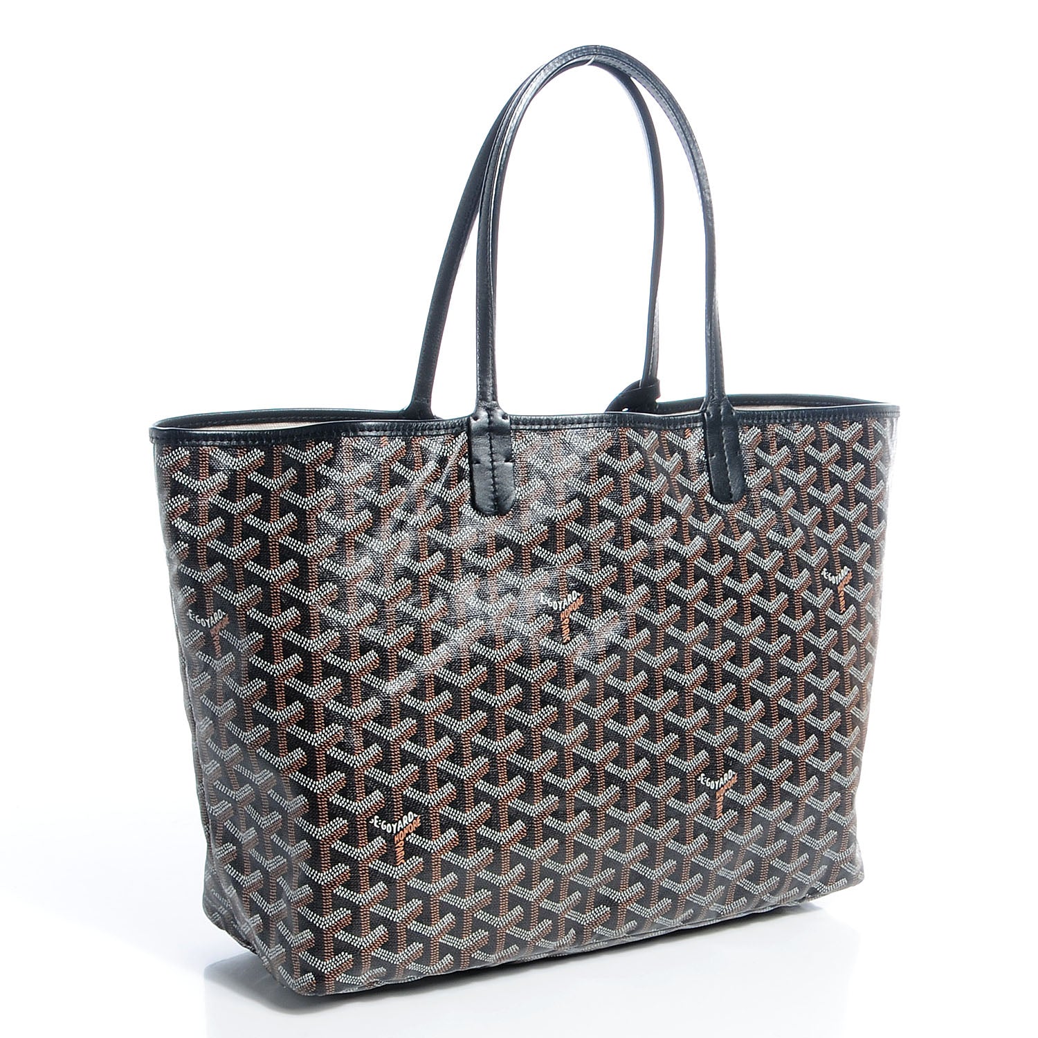 Goyard Goyardine Saint Louis PM Black 3 of 7