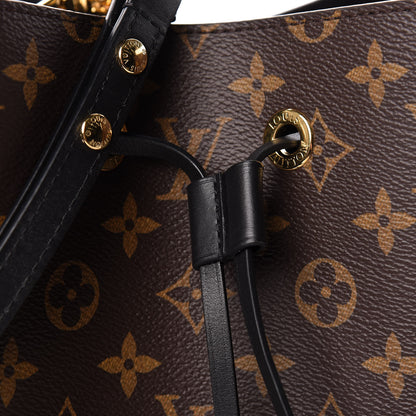 Louis Vuitton Monogram Neonoe MM Black 8 of 11