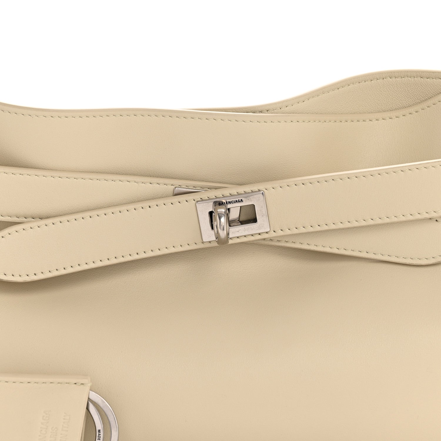 Balenciaga Smooth Calfskin Small Bel Air Shoulder Bag Soya 8 of 11