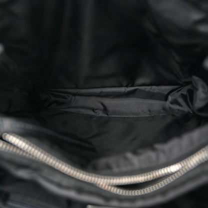 Prada Tessuto Nylon Front Pocket Messenger Bag Black 5 of 12