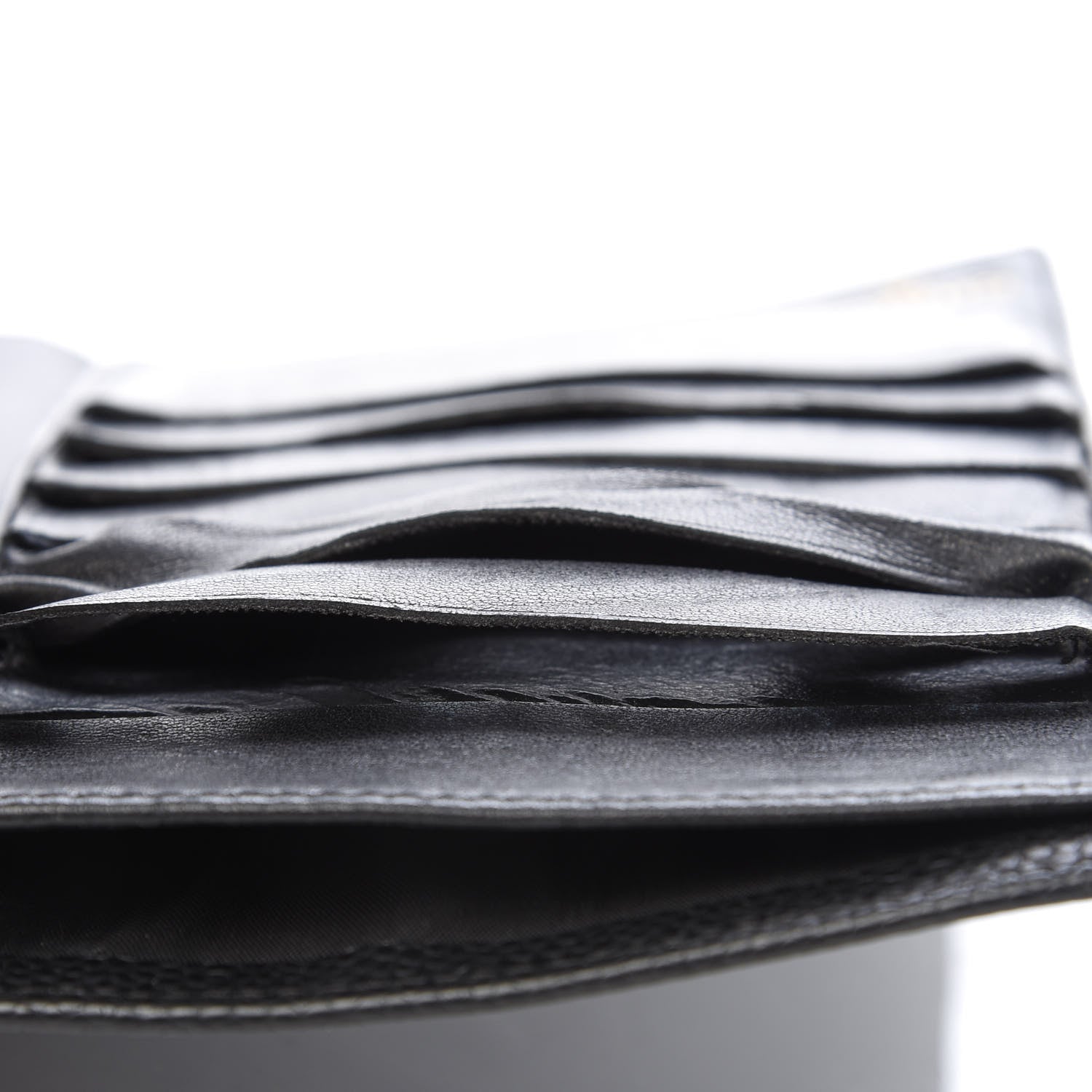 Chanel Caviar Timeless CC French Wallet Black 12 of 12