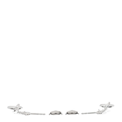 Hermes Sterling Silver Farandole Drop Earrings 3 of 5