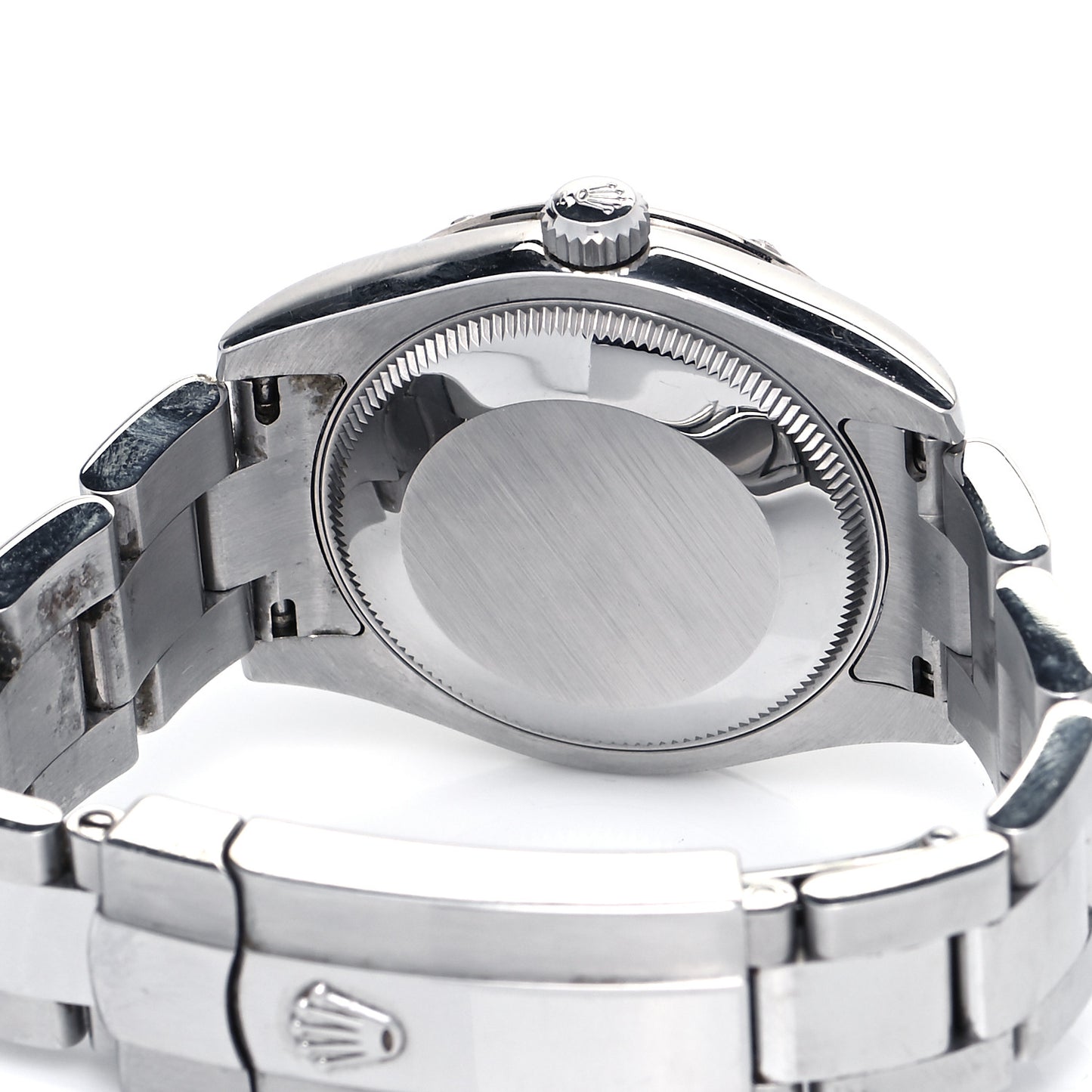 Stainless Steel 18K White Gold Diamond 31mm Oyster Perpetual Datejust Watch Silver 178344