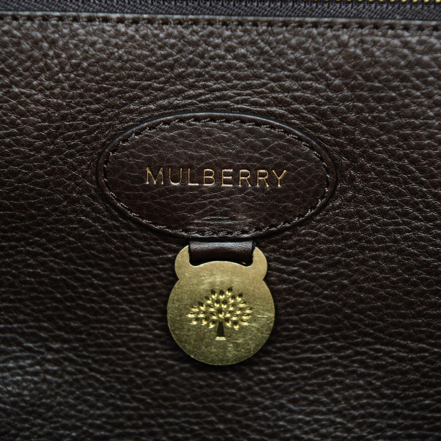 Natural Leather Bayswater Tote Chocolate