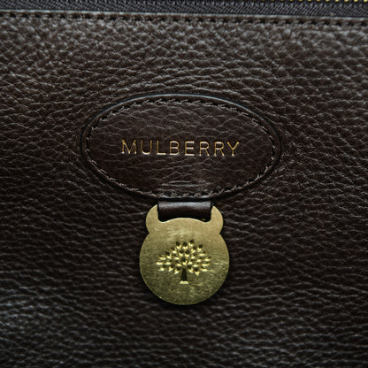Mulberry Natural Leather Bayswater Tote Chocolate 6 of 7