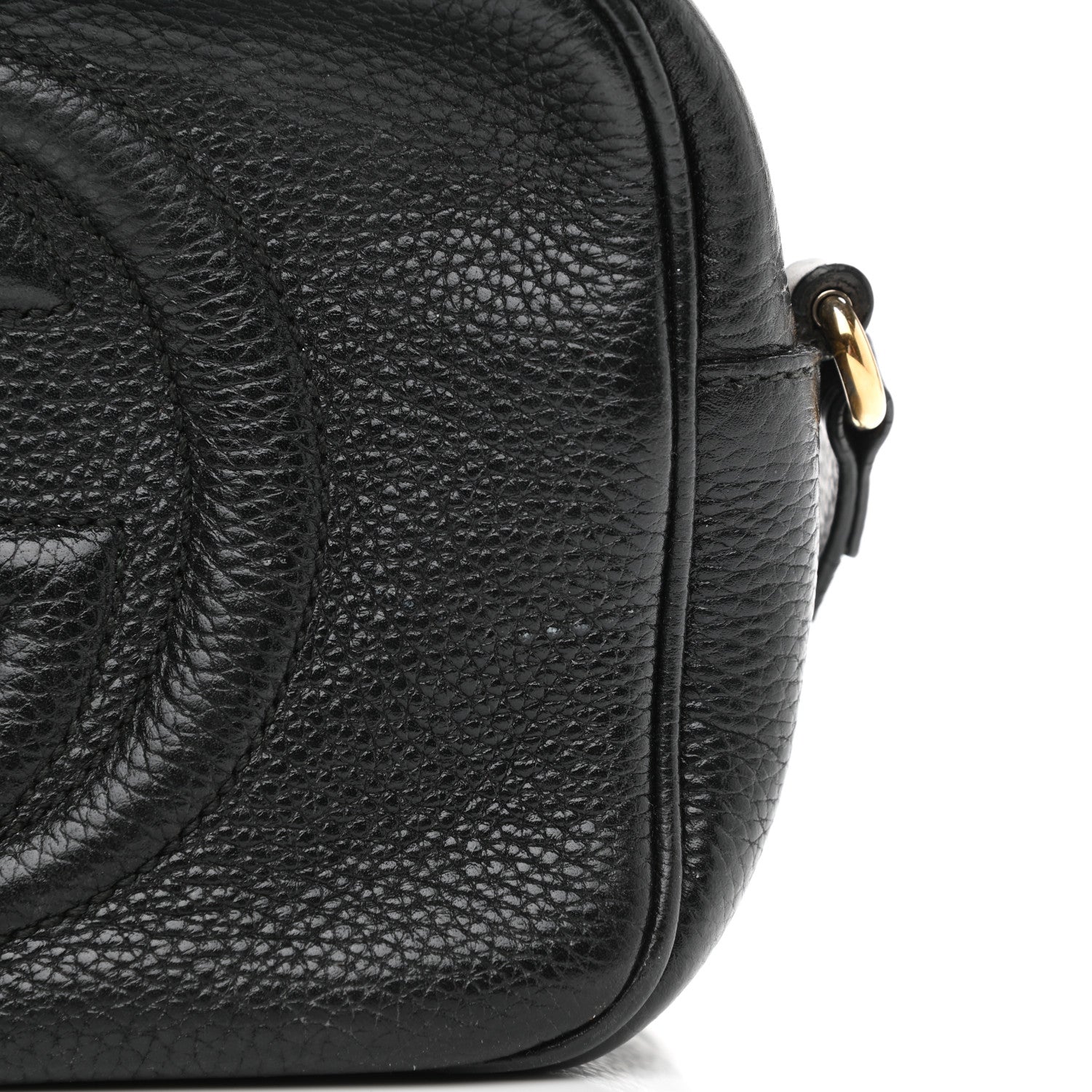 Gucci Pebbled Calfskin Small Soho Disco Bag Black 13 of 13
