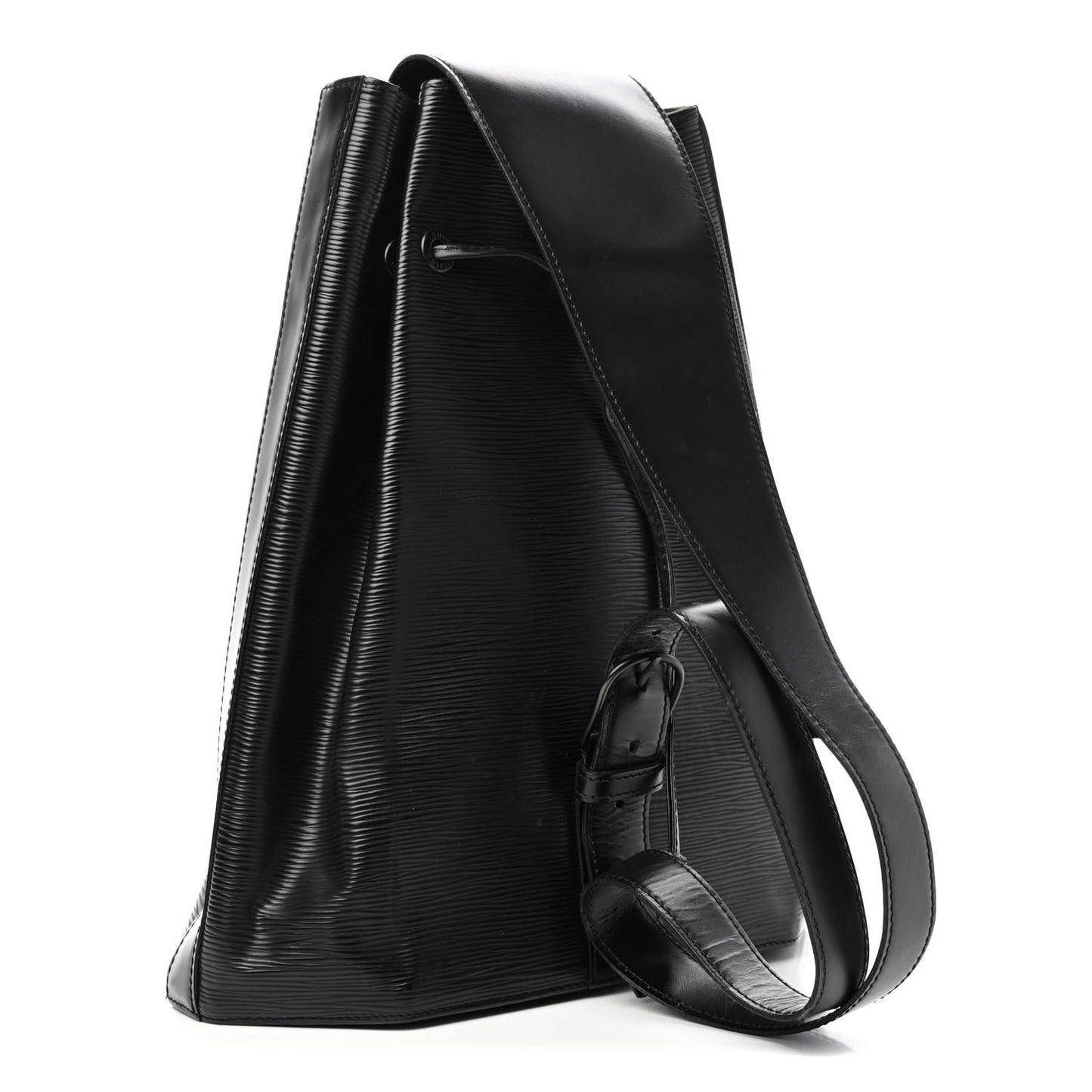 Epi Sac a Dos Drawstring Bag Black