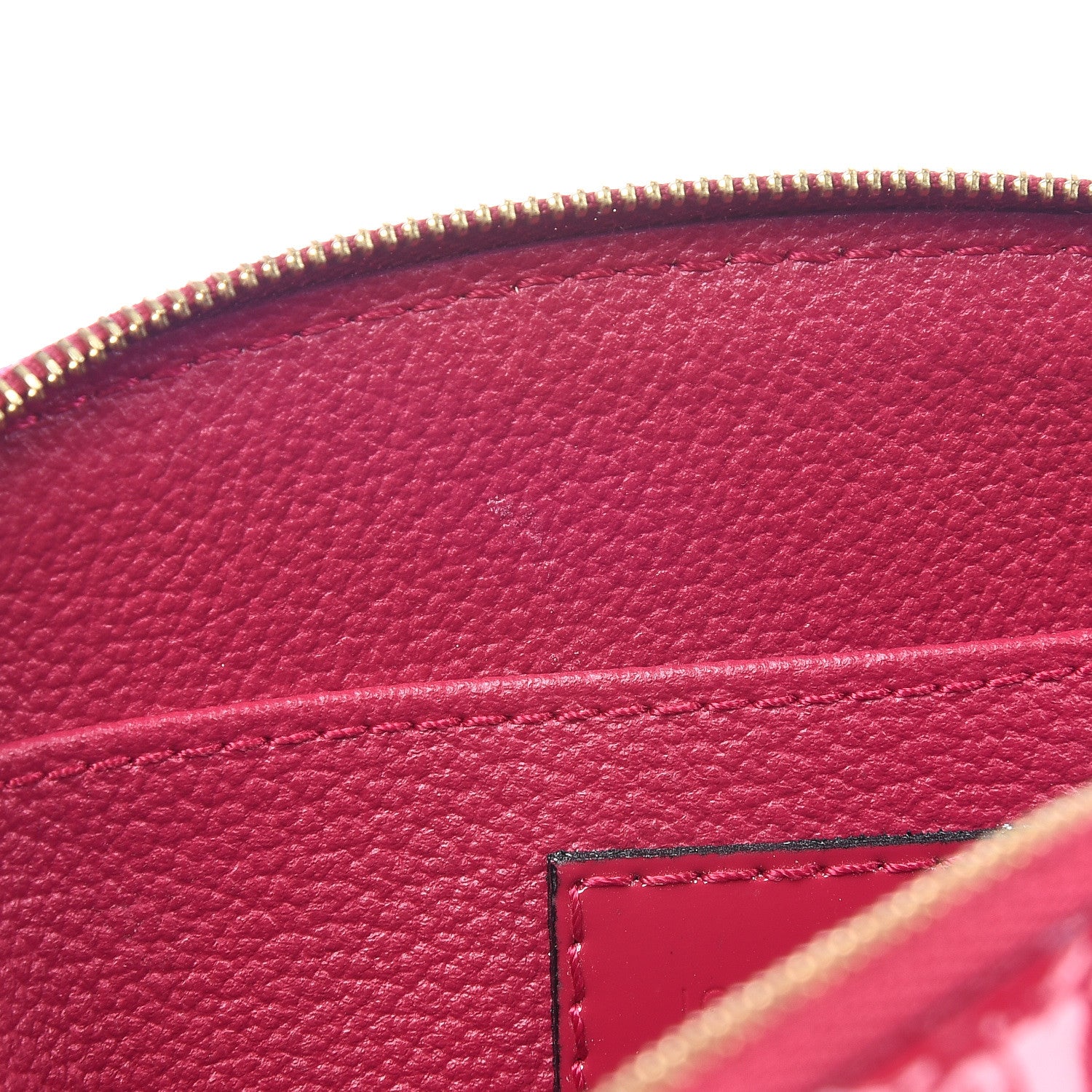 Louis Vuitton Vernis Cosmetic Pouch Rose Indien 8 of 11