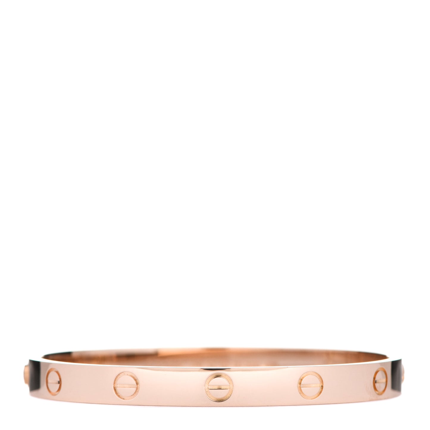 18K Pink Gold LOVE Bracelet 17