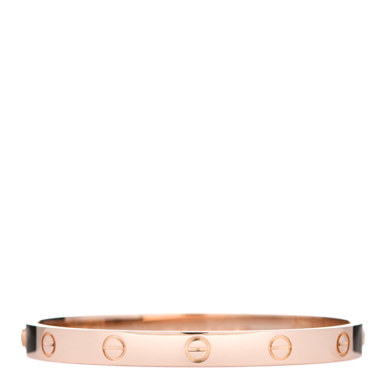 Cartier 18K Pink Gold LOVE Bracelet 17 1 of 3