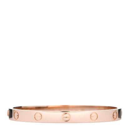 Cartier 18K Pink Gold LOVE Bracelet 17 1 of 3