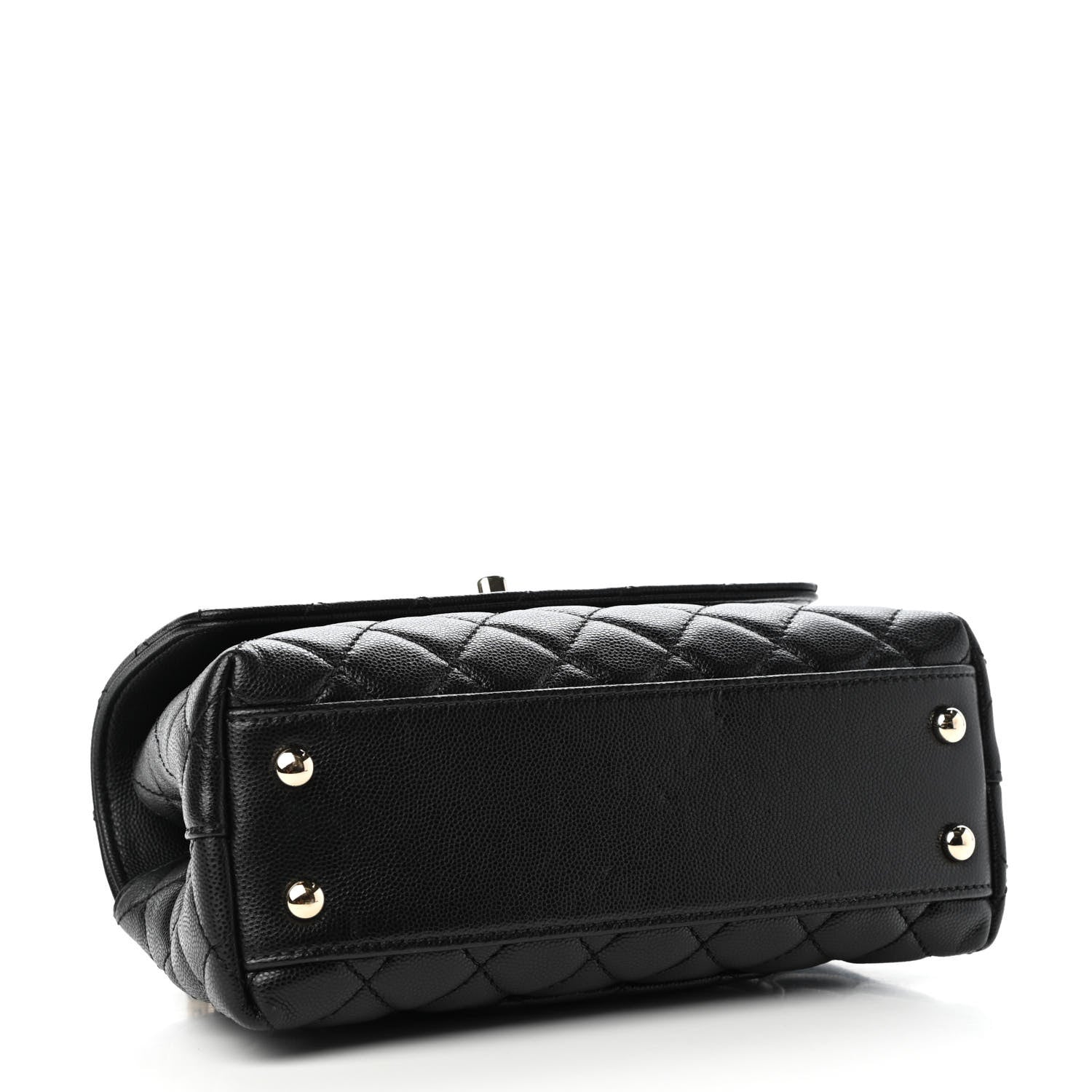 Chanel Caviar Quilted Mini Coco Handle Flap Black 4 of 9