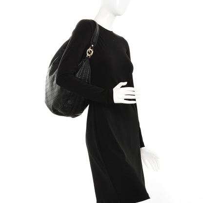 Gucci Guccissima Large GG Twins Hobo Black 2 of 15