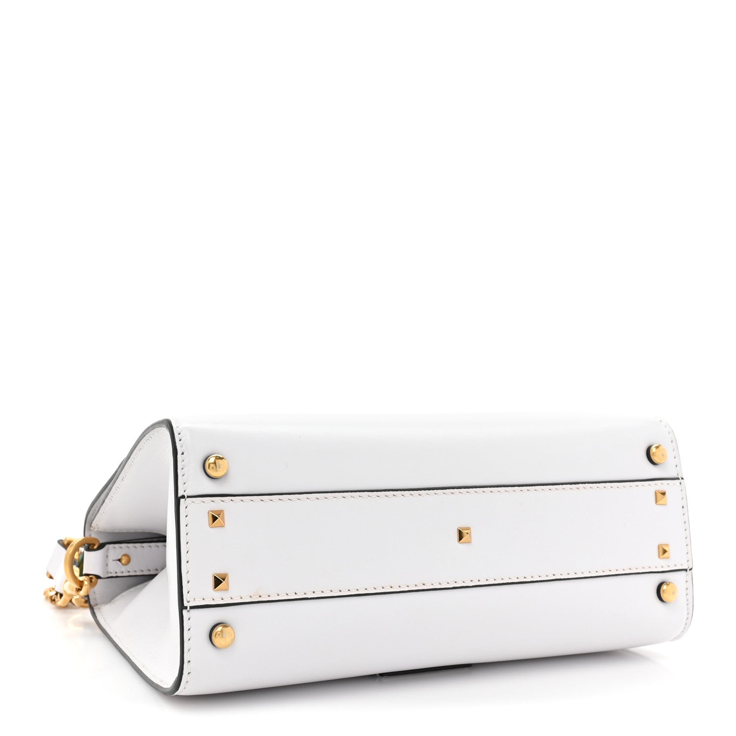 Valentino Garavani Calfskin Small VSling Top Handle Bag White 4 of 10