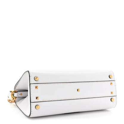 Valentino Garavani Calfskin Small VSling Top Handle Bag White 4 of 10