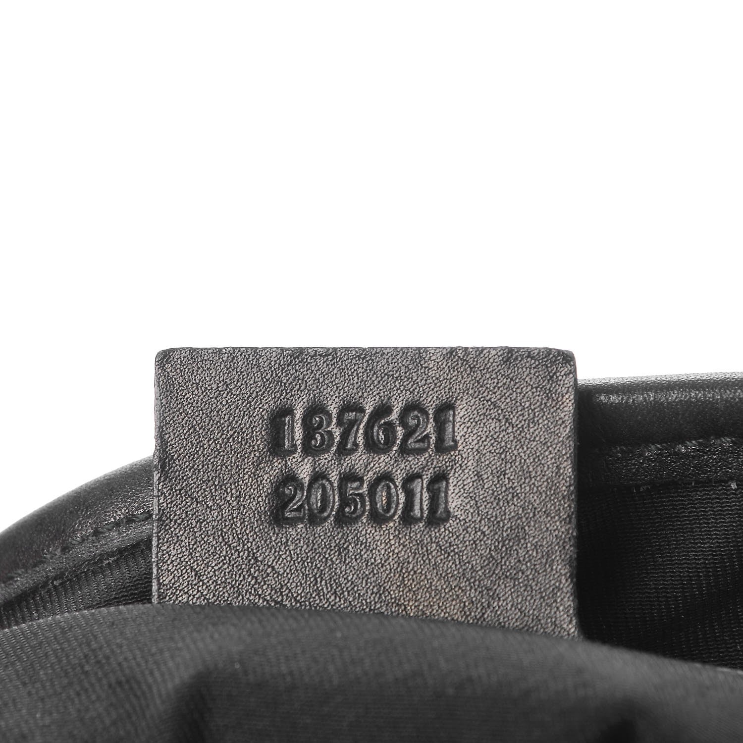Gucci Calfskin Medium Pelham Shoulder Bag Black 6 of 11