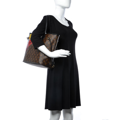 Louis Vuitton Monogram Kabuki Neverfull MM 2 of 9