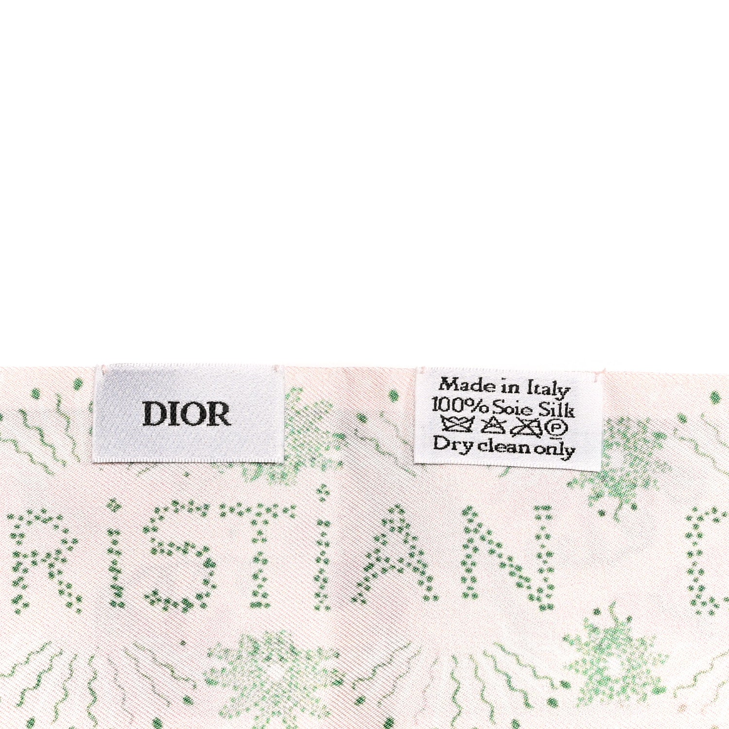Christian Dior Silk Mitzah Scarf 3 of 3
