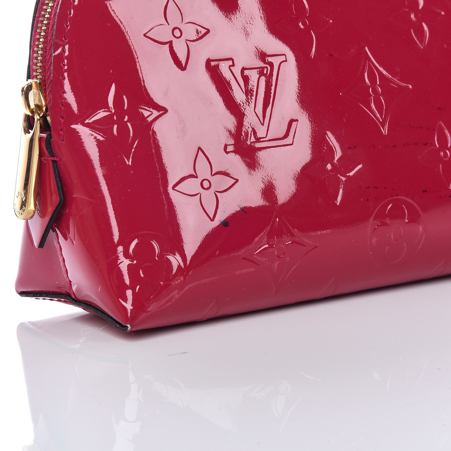 Louis Vuitton Vernis Cosmetic Pouch Rose Indien 11 of 11
