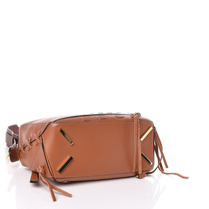 Loewe Calfskin Small Laced Puzzle Bag Tan 4 of 6