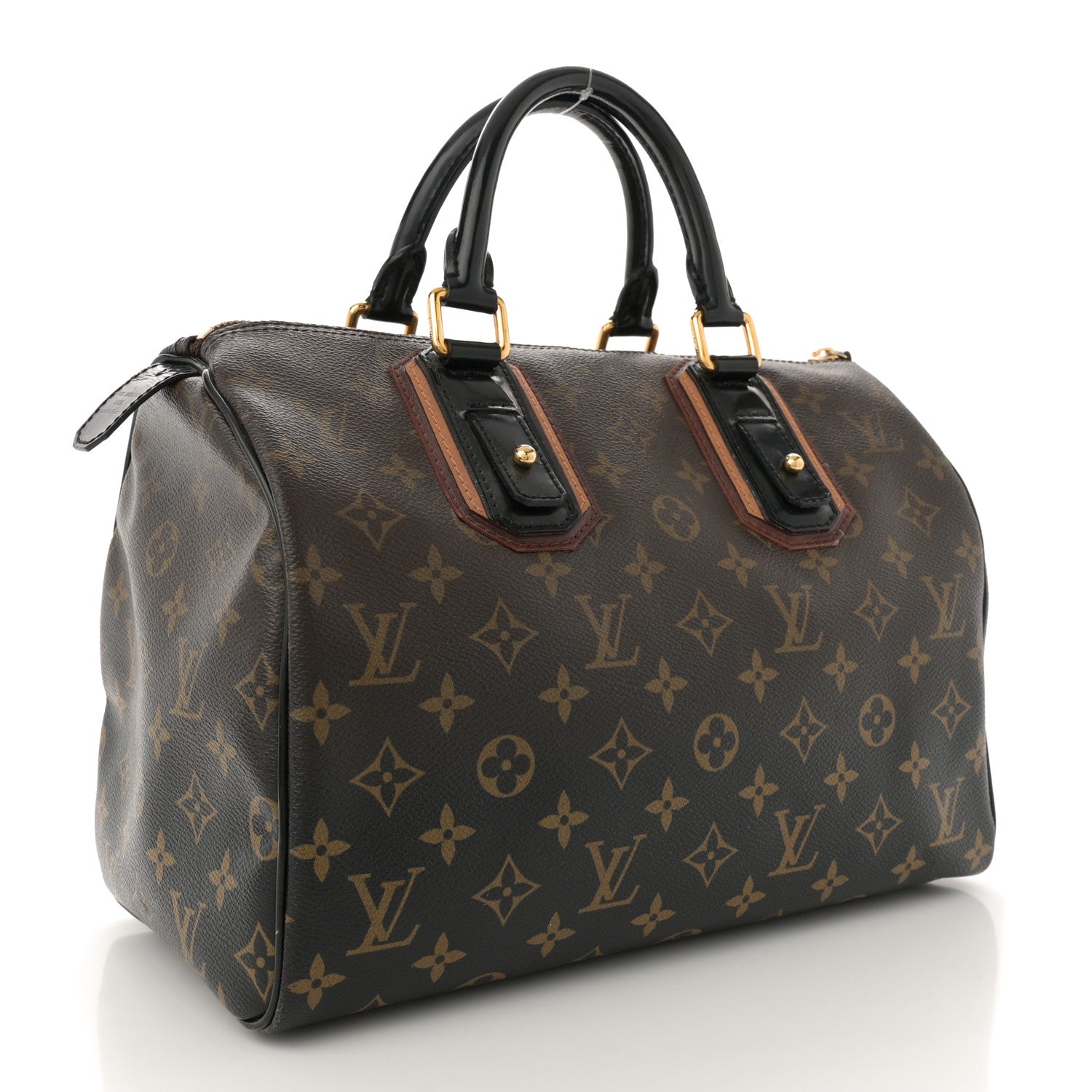 Louis Vuitton Monogram Mirage Speedy 30 Black 3 of 13