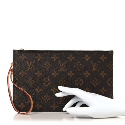 Louis Vuitton Monogram Neverfull MM GM Pochette 2 of 6