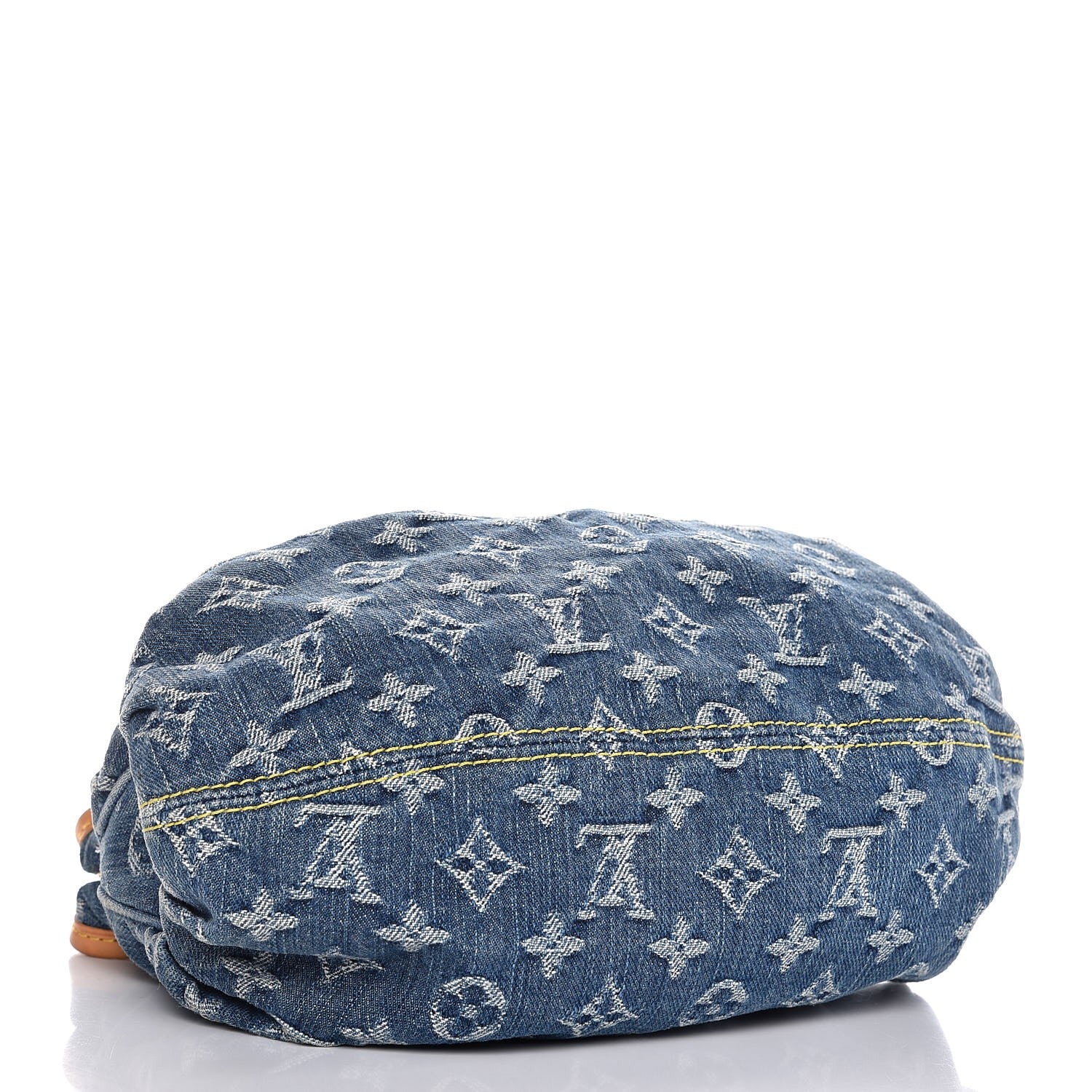 Louis Vuitton Monogram Denim Pleaty Blue 4 of 8