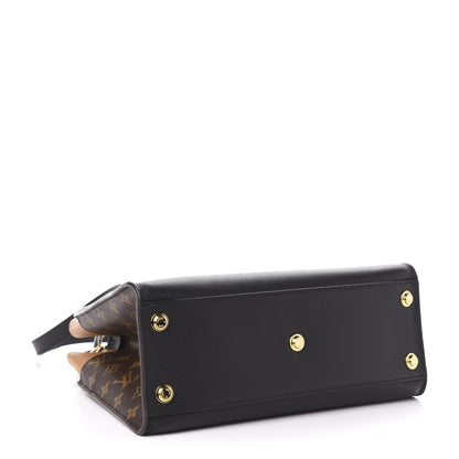 Louis Vuitton Calfskin Monogram On My Side Black 4 of 10