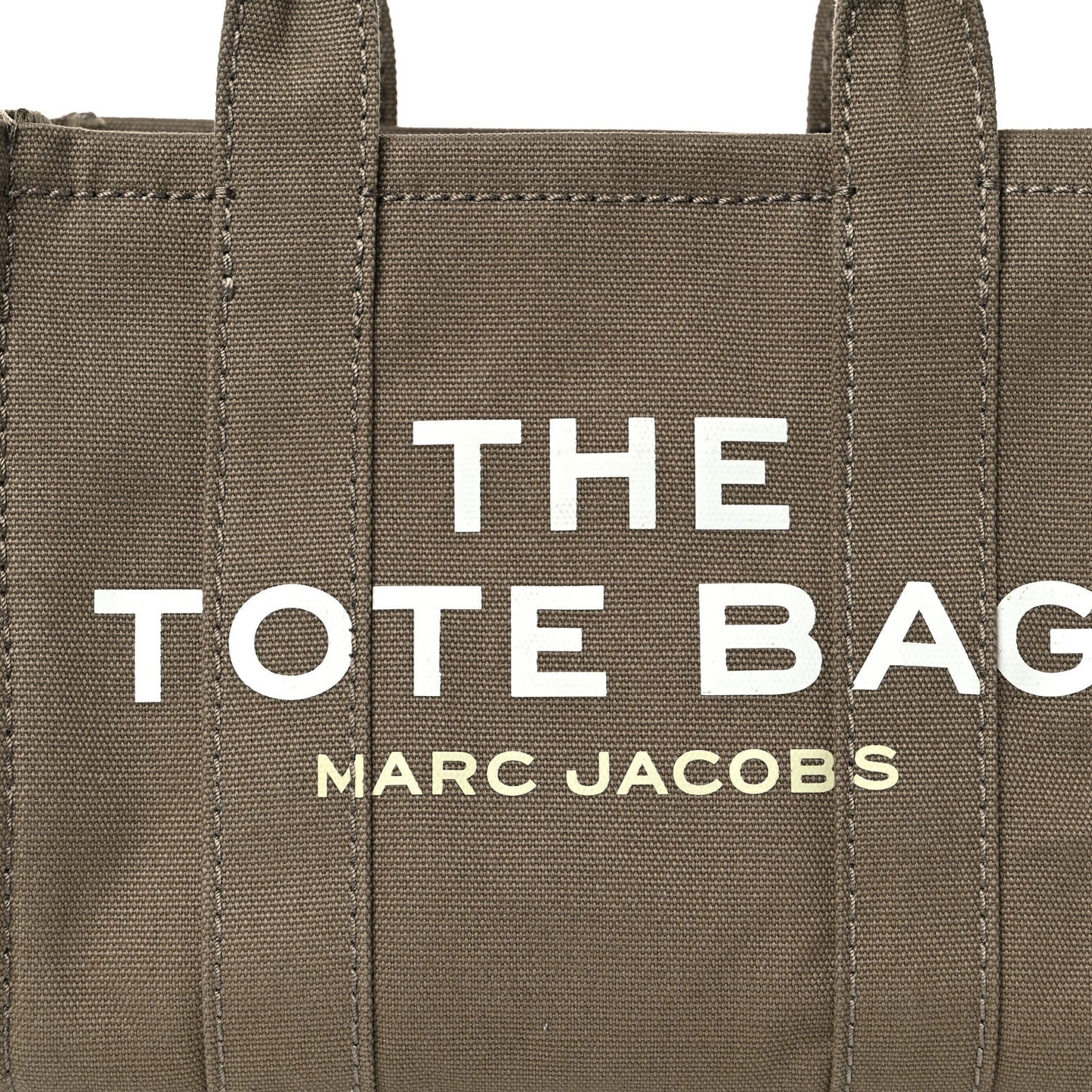 Cotton Canvas Mini The Traveler Tote Bag Slate Green