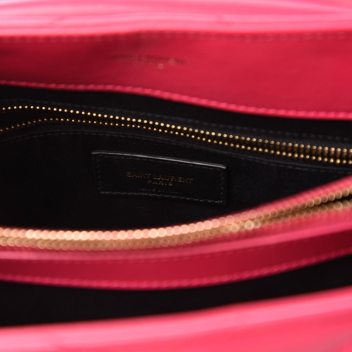 Calfskin Y Quilted Monogram Medium Loulou Chain Satchel Freesia