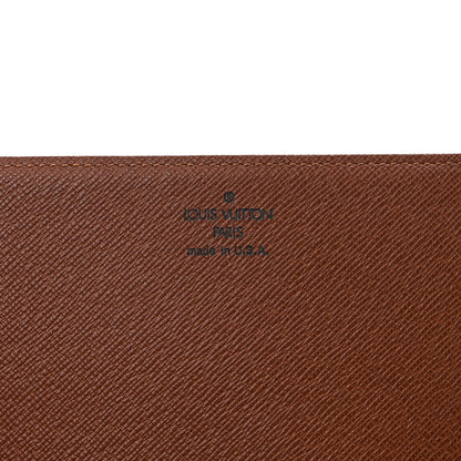 Louis Vuitton Monogram Simple Checkbook Holder Wallet 6 of 6