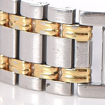 Gucci Stainless Steel 18K Yellow Gold Plated 9000L Quartz Watch 10 of 11