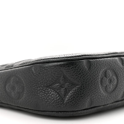 Louis Vuitton Empreinte Monogram Giant Multi Pochette Accessories Large Pochette Black 8 of 9