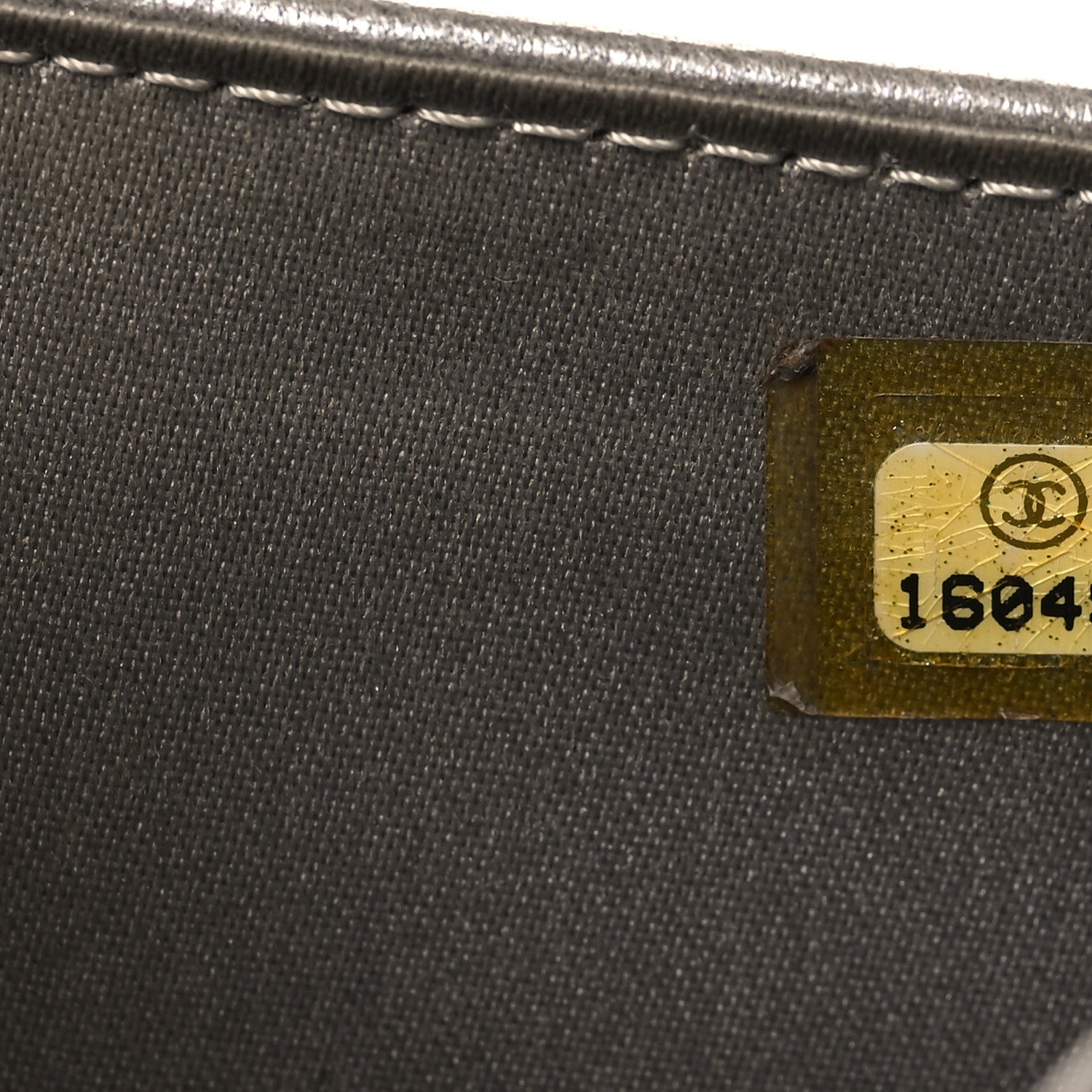Chanel Lambskin Camellia Embossed Zipped Pocket Wallet Black 8 of 8