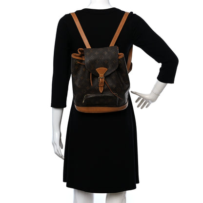 Louis Vuitton Monogram Montsouris MM Backpack 2 of 8