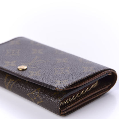 Louis Vuitton Monogram Porte-Monnaie Billets Tresor Wallet 7 of 9