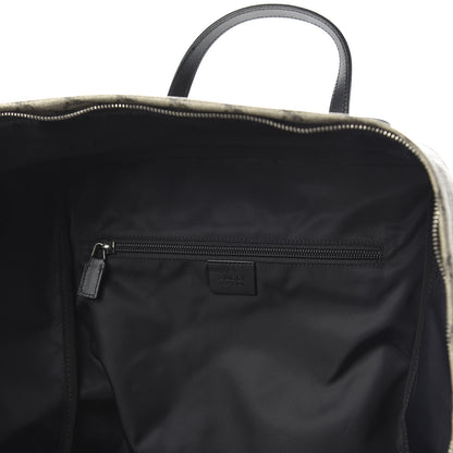 Gucci Soft GG Supreme Monogram Appia Calfskin Web Tote Backpack Beige Ebony Black 5 of 10