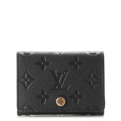 Louis Vuitton Empreinte Business Card Holder Black 1 of 7