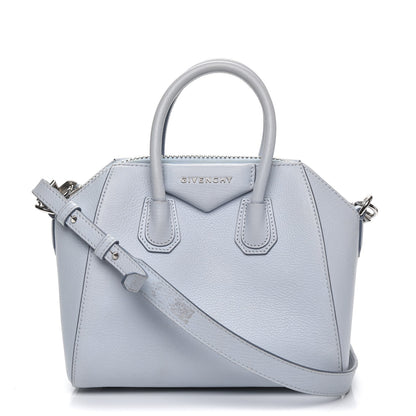Givenchy Sugar Goatskin Mini Antigona Baby Blue 1 of 11